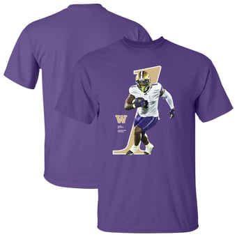 Unisex Jonah Coleman Purple Washington Huskies Breakthrough Series NIL T-Shirt