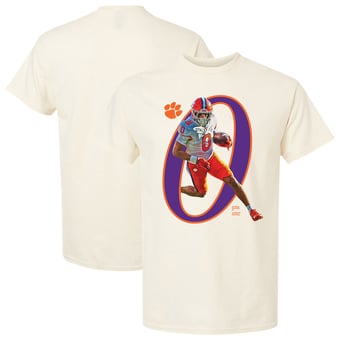 Unisex Antonio Williams White Clemson Tigers Breakthrough Series NIL T-Shirt