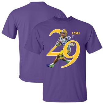 Unisex Caden Durham Purple LSU Tigers Breakthrough Series NIL T-Shirt