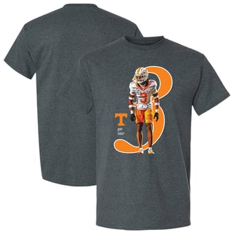 Unisex Jermod McCoy Gray Tennessee Volunteers Breakthrough Series NIL T-Shirt