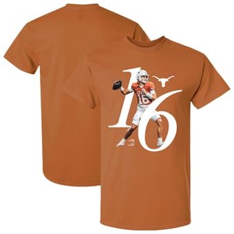 Unisex Arch Manning Texas Orange Texas Longhorns Breakthrough Series NIL T-Shirt