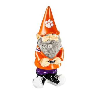 Clemson Tigers 11'' Resin Garden Gnome