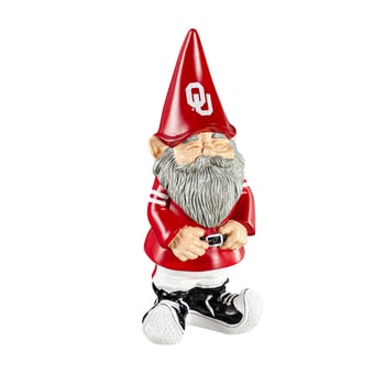 Oklahoma Sooners 11'' Resin Garden Gnome