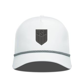 Men's Levelwear White USMNT Gordon Rope Adjustable Hat