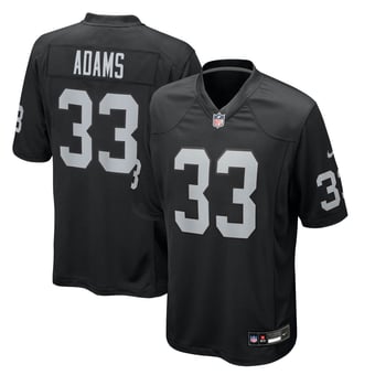 Men's Nike Jamal Adams  Black Las Vegas Raiders Team Game Jersey