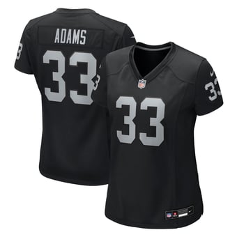 Women's Nike Jamal Adams  Black Las Vegas Raiders Team Game Jersey