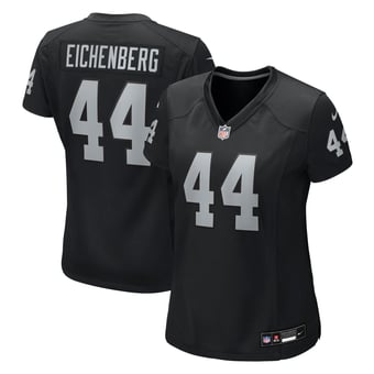 Women's Nike Tommy Eichenberg  Black Las Vegas Raiders Team Game Jersey
