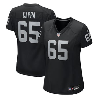 Women's Nike Alex Cappa  Black Las Vegas Raiders Team Game Jersey