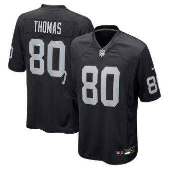 Men's Nike Ian Thomas  Black Las Vegas Raiders Team Game Jersey