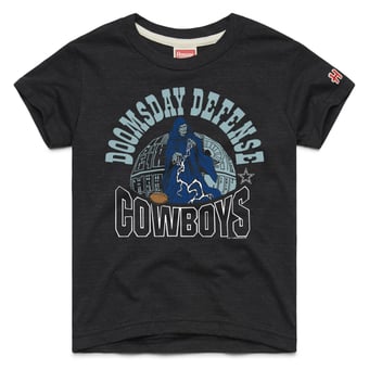 Youth Homage Black Dallas Cowboys Star Wars x NFL Tri-Blend T-Shirt