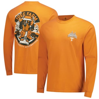 Men's  Tennessee Orange Tennessee Volunteers Tree Farm Comfort Colors Long-Sleeve T-Shirt