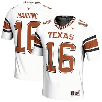 Youth GameDay Greats Arch Manning White Texas Longhorns Football Fashion Jersey