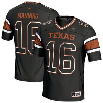 Youth GameDay Greats Arch Manning Black Texas Longhorns Football Fashion Jersey
