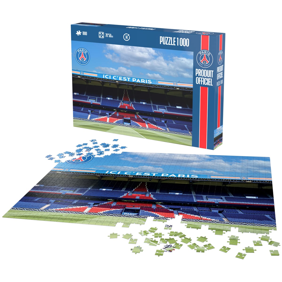 Puzzle 1000 pièces Paris Saint-Germain - 70 x 50 cm