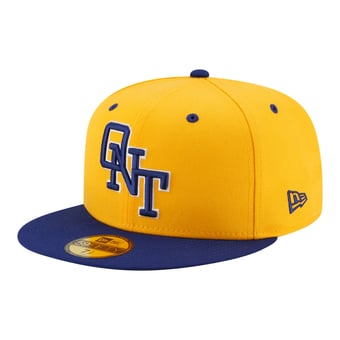 Men's New Era  Yellow Ontario Tower Buzzers Authentic Collection 59FIFTY Fitted Hat