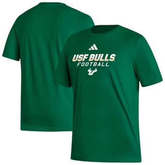 Men's adidas  Green South Florida Bulls Fresh T-Shirt