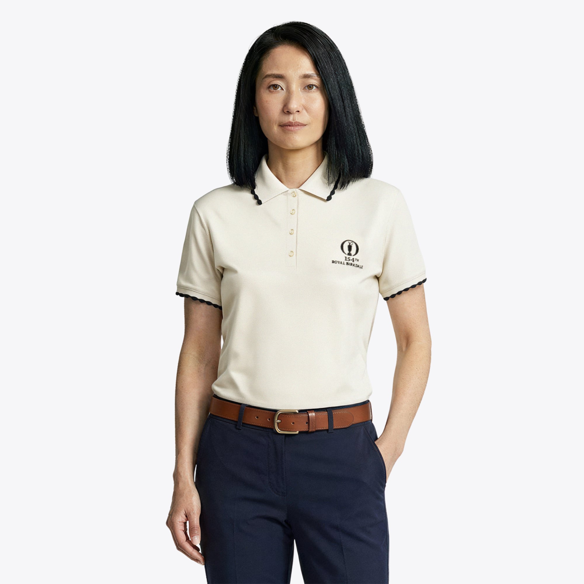 Polo The 154th Open Royal Birkdale Glenmuir Arwen Scalloped Edge - Biancheria - Donna