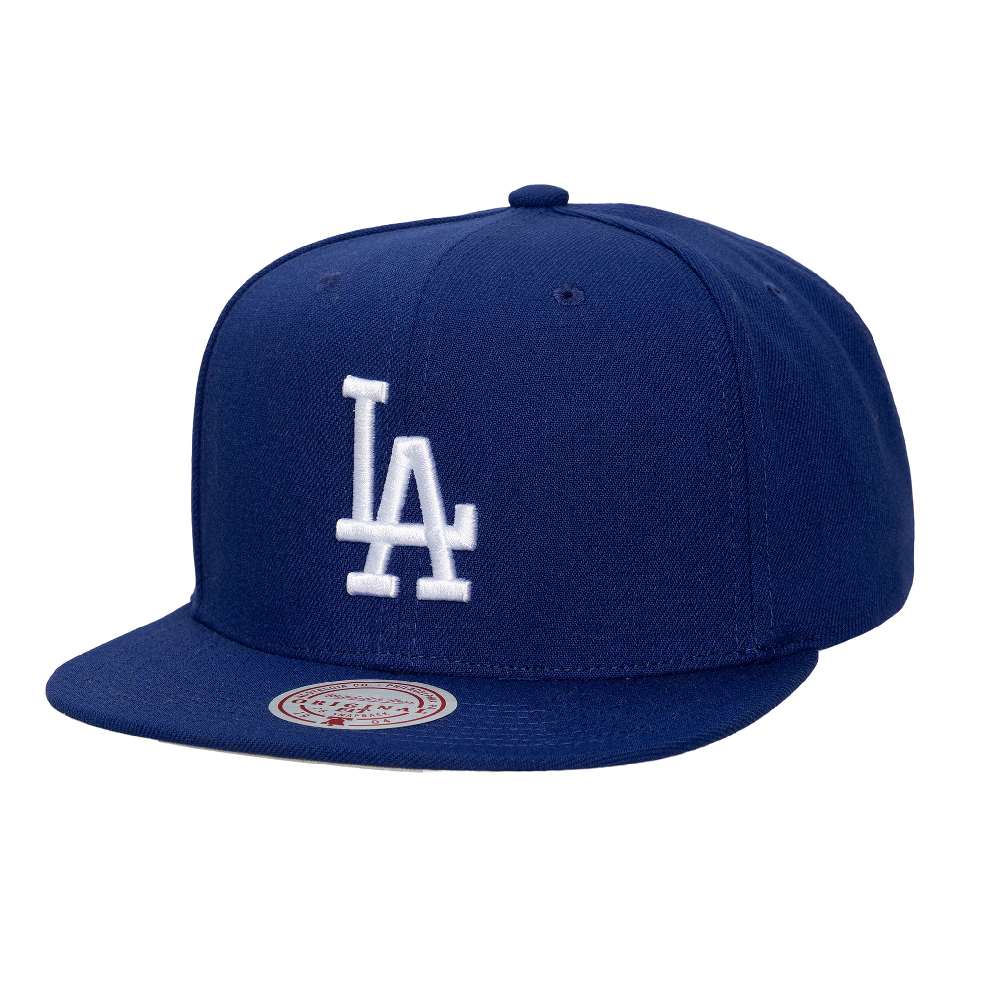 Unisex Mitchell & Ness  Royal Los Angeles Dodgers Side Logo Snapback Hat