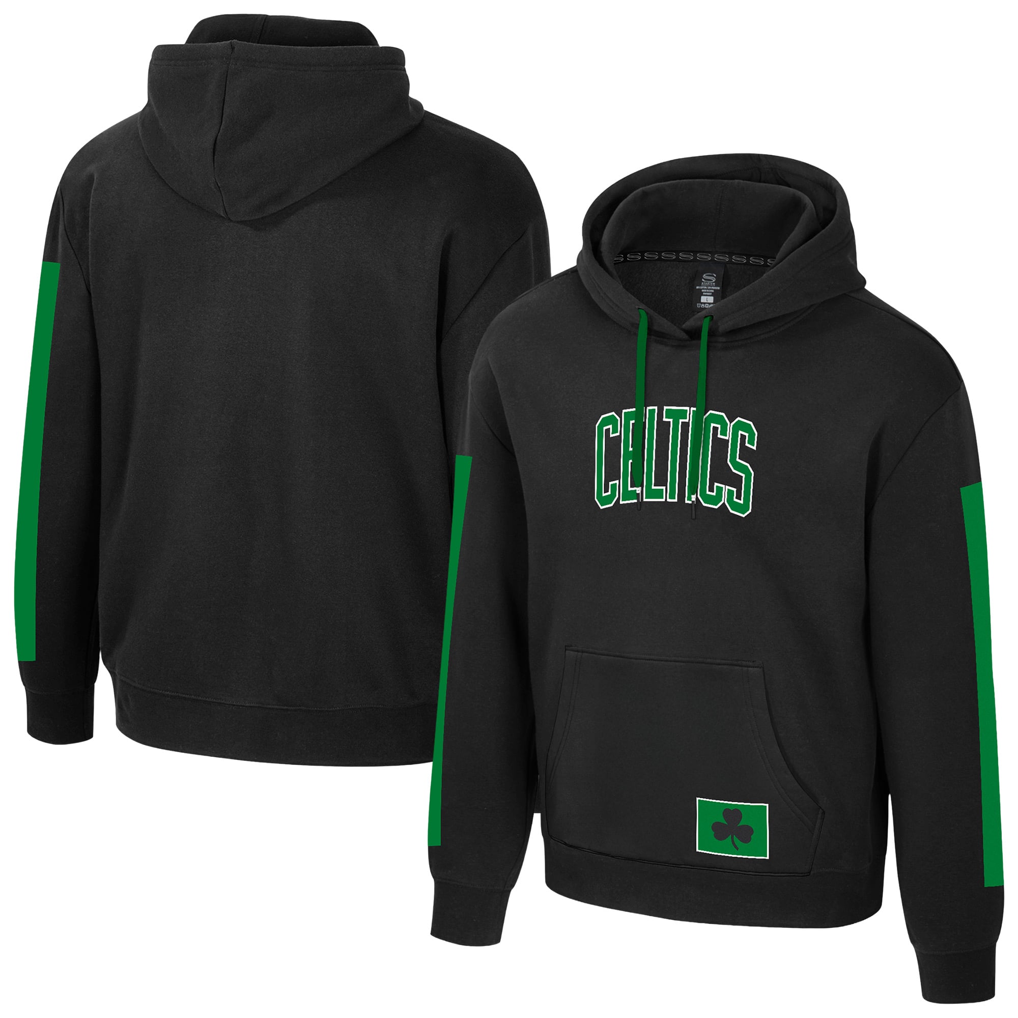 Unisex Stadium Essentials  Black Boston Celtics NBA Legends City Star Fleece Hoodie
