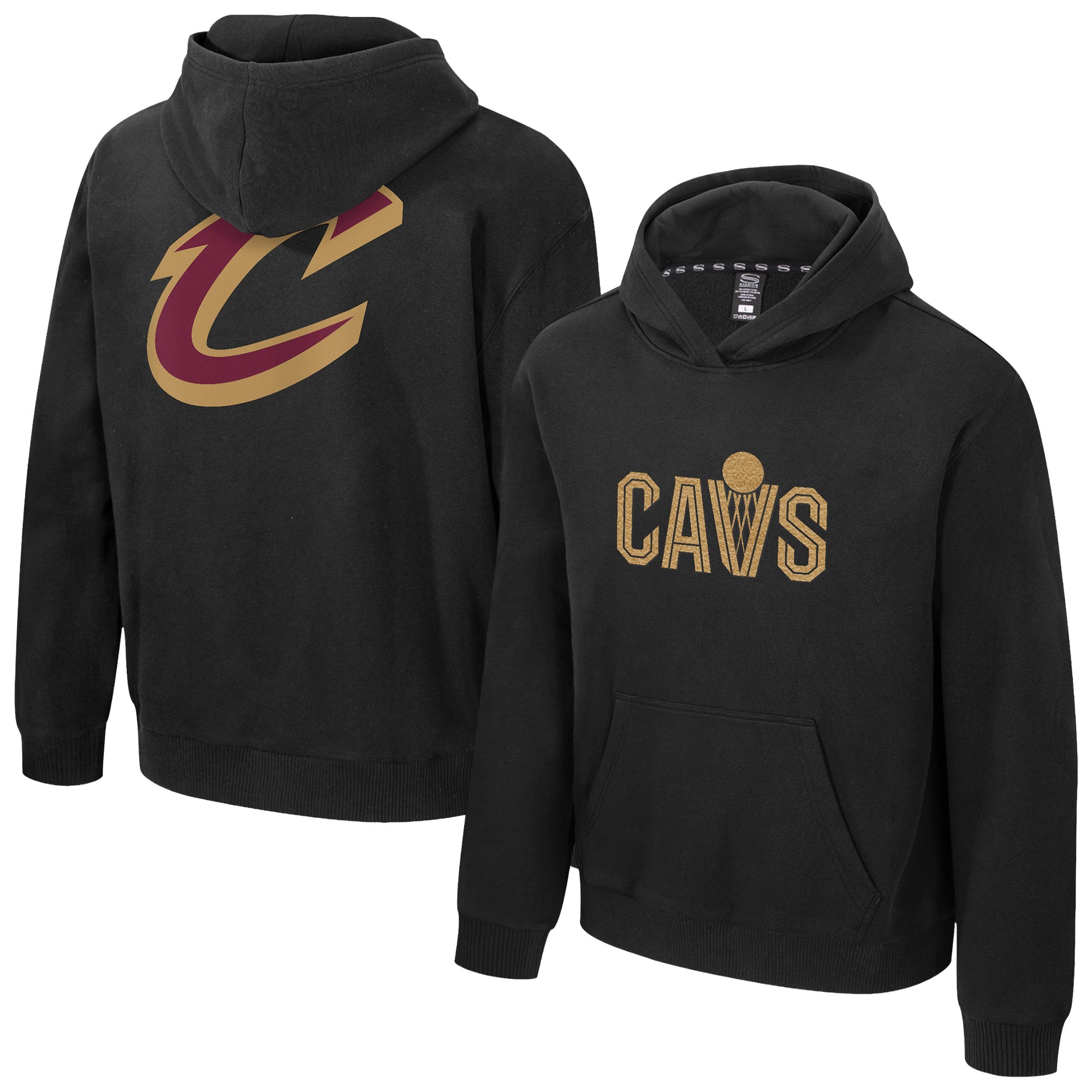 Unisex Stadium Essentials  Black Cleveland Cavaliers First Team Club Level Hoodie