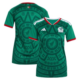 Women's adidas Green Mexico National Team 2026 Home Replica Jersey