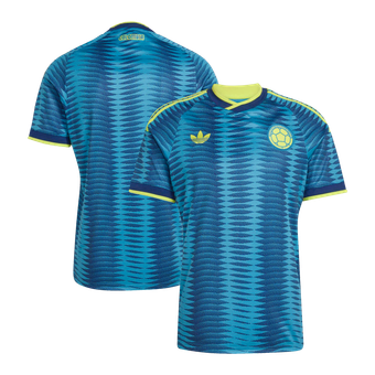 Men's adidas  Turquoise Colombia National Team 2026 Away Replica Jersey