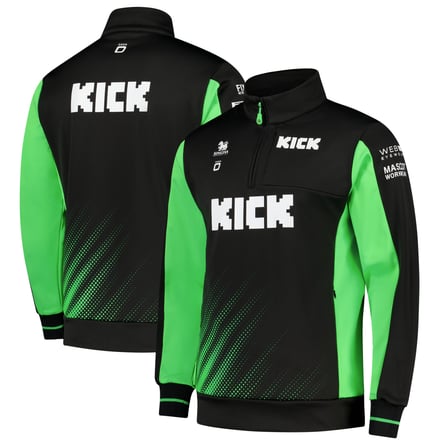 踢索伯 F1 2025 Kick Team 四分之一拉链运动衫