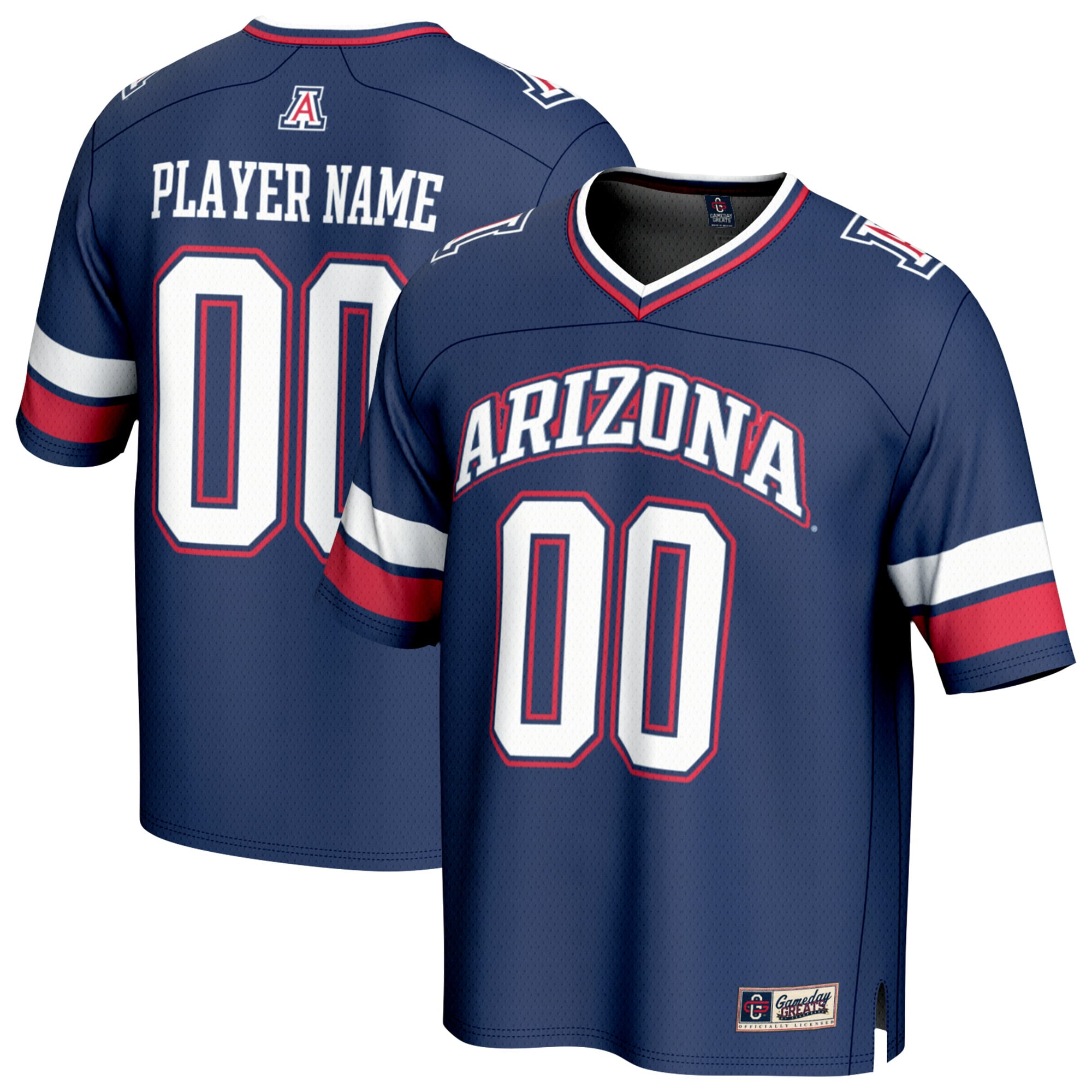 Youth GameDay Greats  Navy Arizona Wildcats NIL Pick-A-Player Lightweight Collegiate Football Fashion Jersey