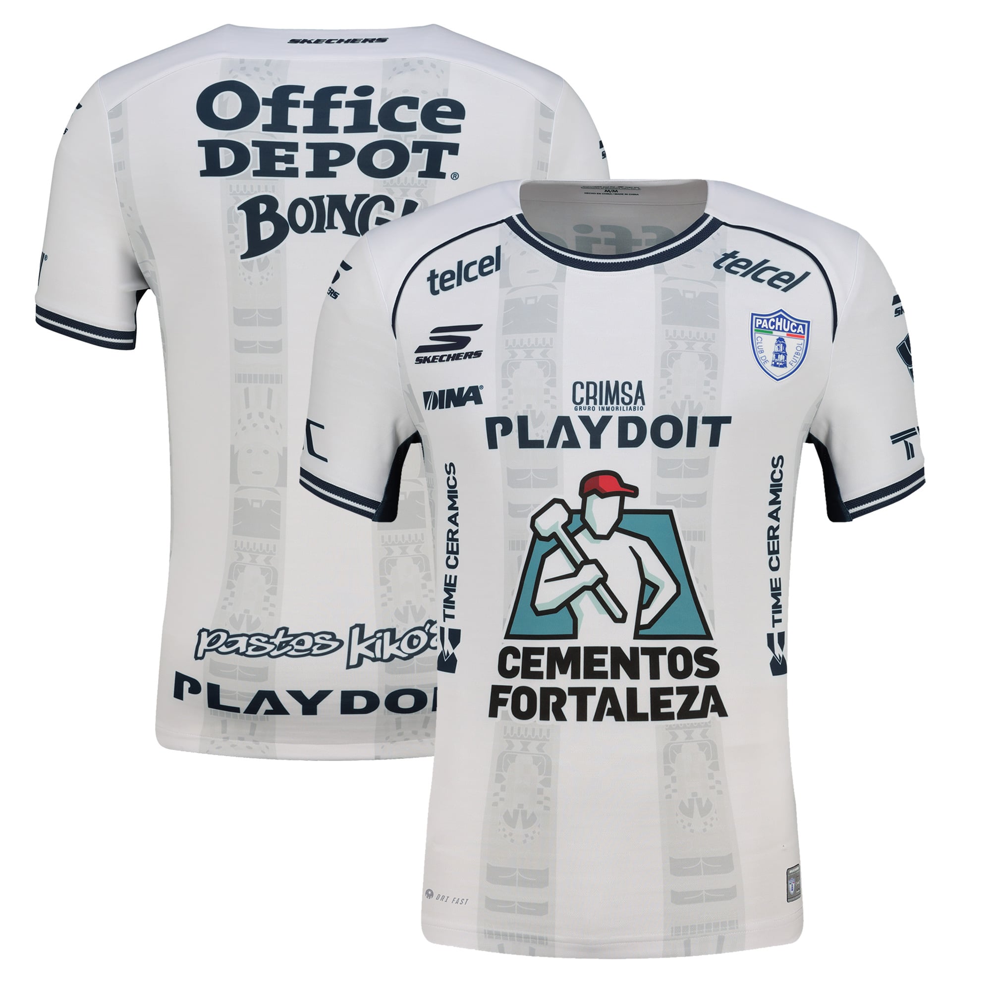 Men's White C.F. Pachuca 2026/27 Away Authentic Jersey