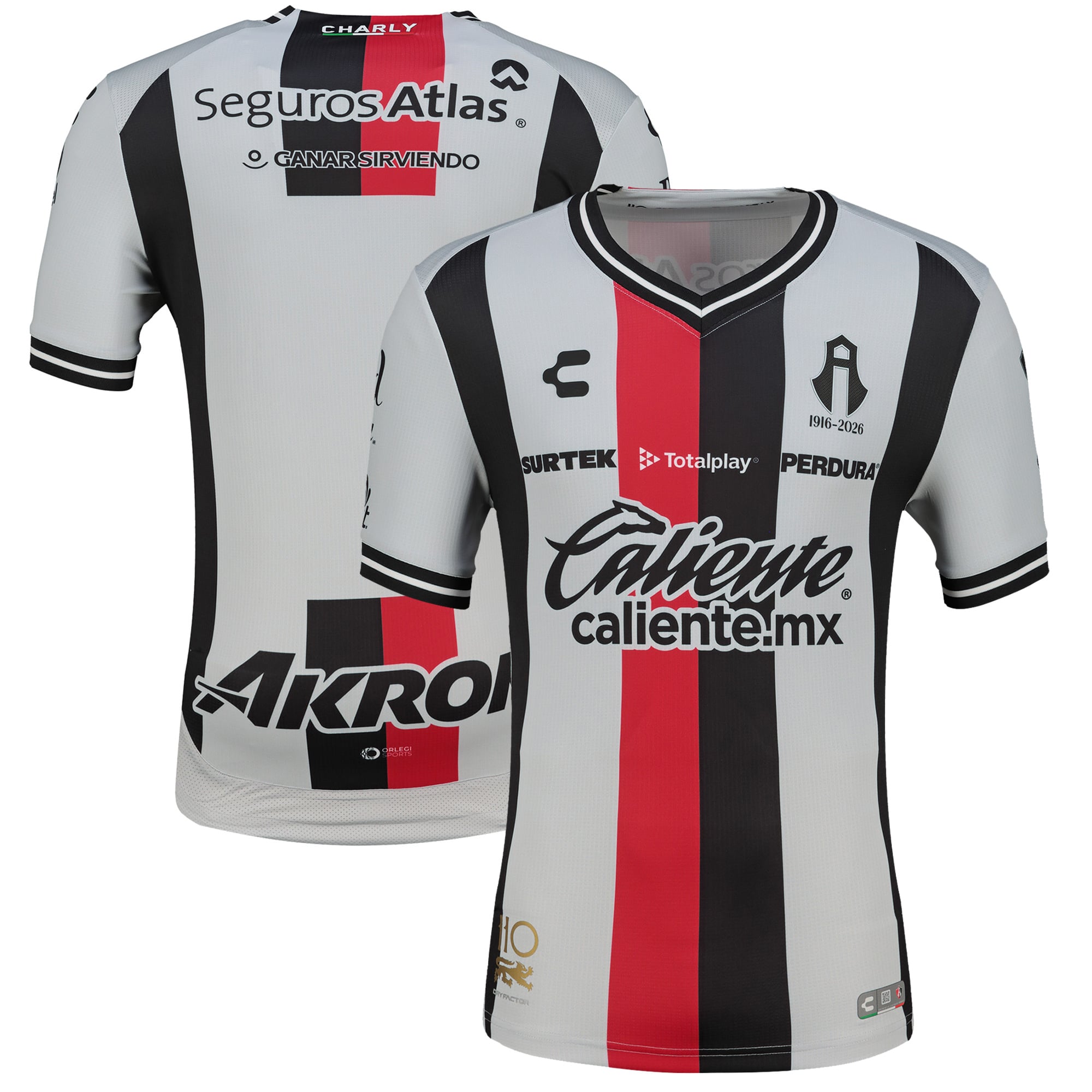 Men's Charly Gray Club Atlas 2026/27 Away Authentic Jersey