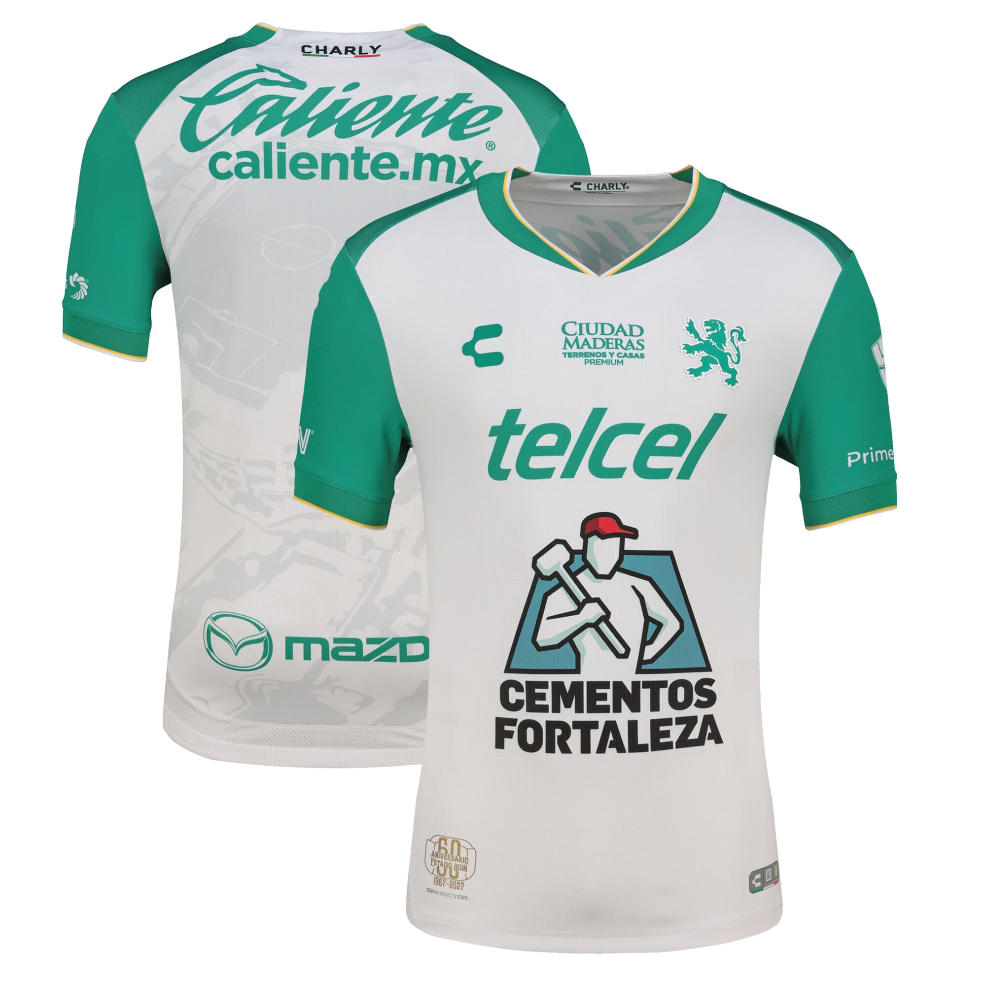 Men's Charly White Club Leon 2026/27 Away Authentic Jersey