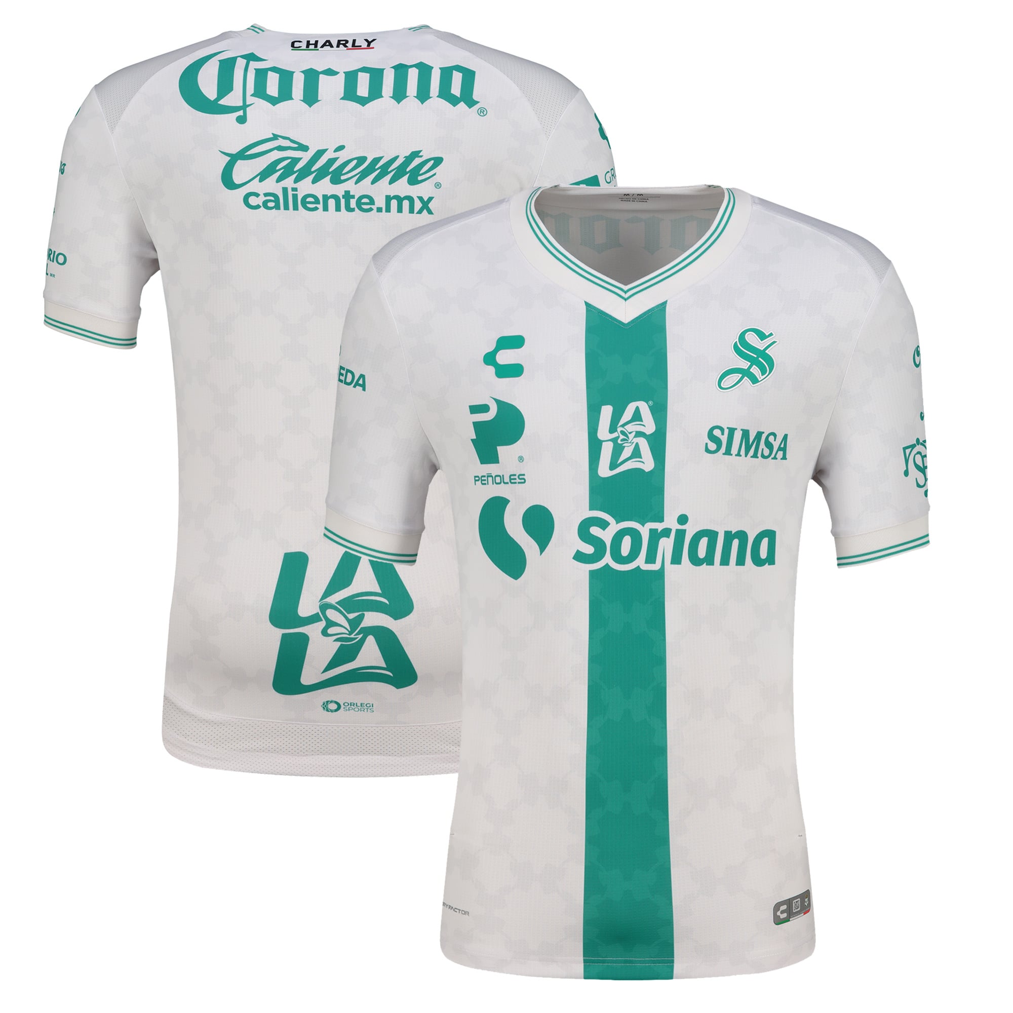 Men's Charly White Santos Laguna 2026/27 Away Authentic Jersey