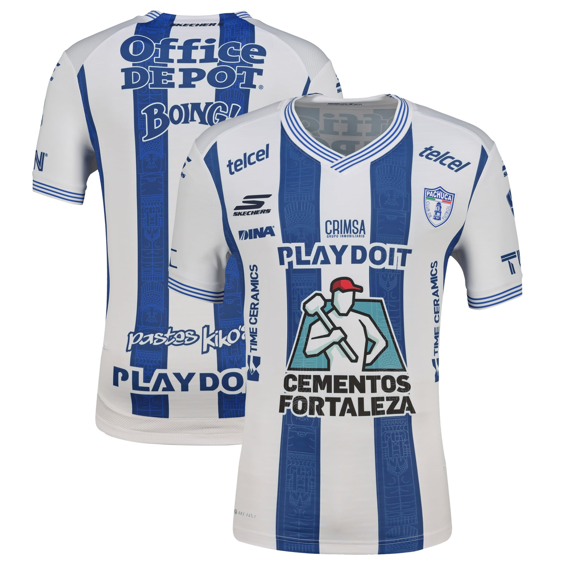 Men's White C.F. Pachuca 2026/27 Home Authentic Jersey