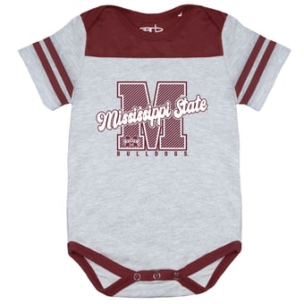 Infant Garb Maroon Mississippi State Bulldogs Thomas Bodysuit