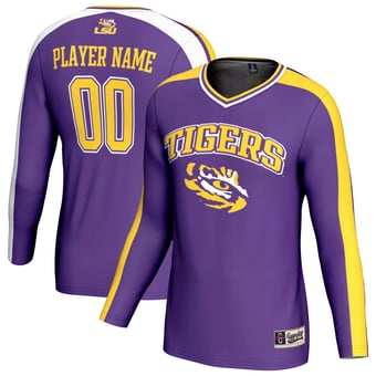 Unisex GameDay Greats  Purple LSU Tigers NIL Pick-A-Player Lightweight Collegiate Volleyball Fashion Jersey