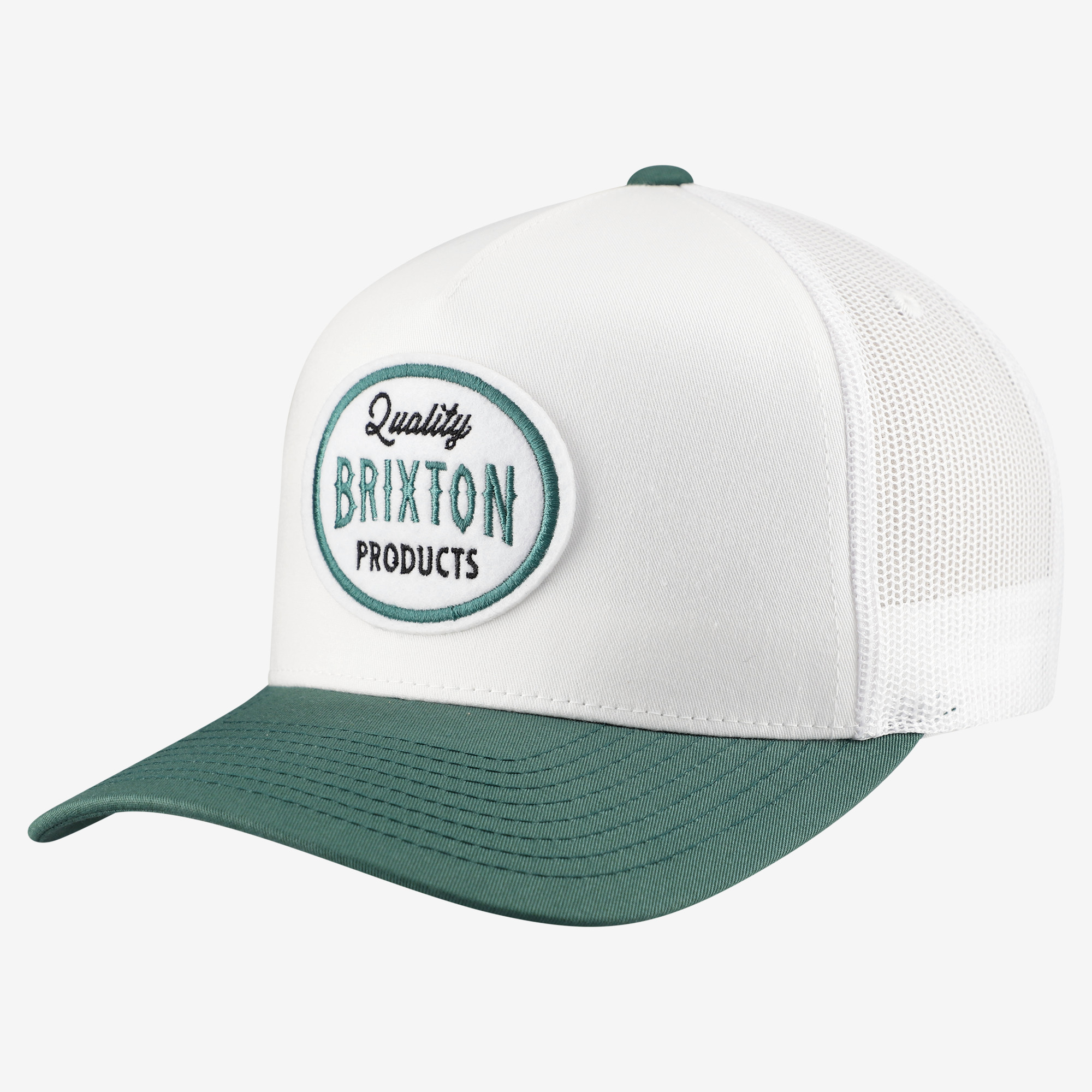 Unisex Brixton  White Henry Trucker Adjustable Hat