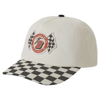 Unisex  Cream Brixton Goodyear Speedway Adjustable Hat
