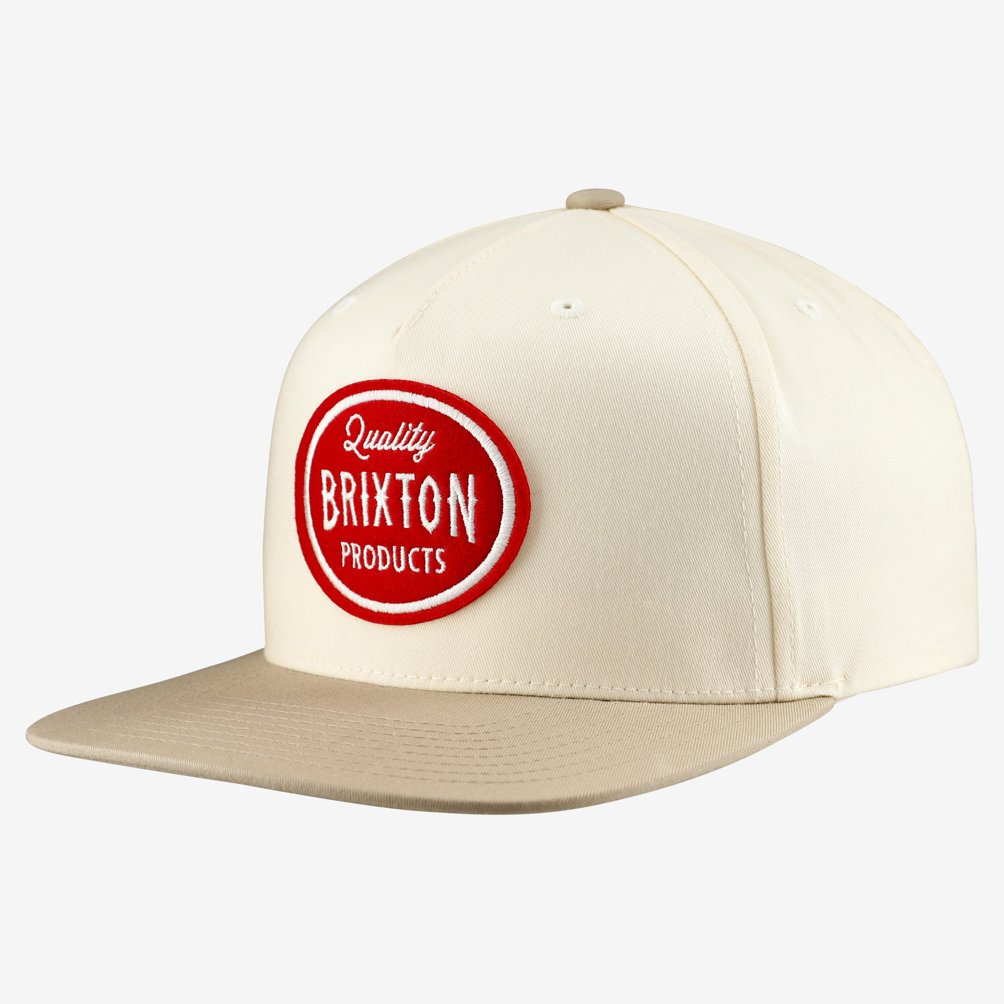 Unisex Brixton  White Henry Snapback Hat