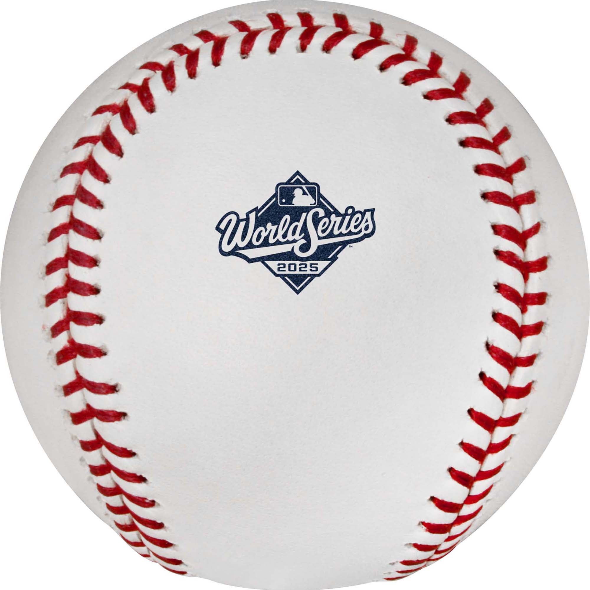 2025 MLB World Series Logo Rawlings Baseball with Case