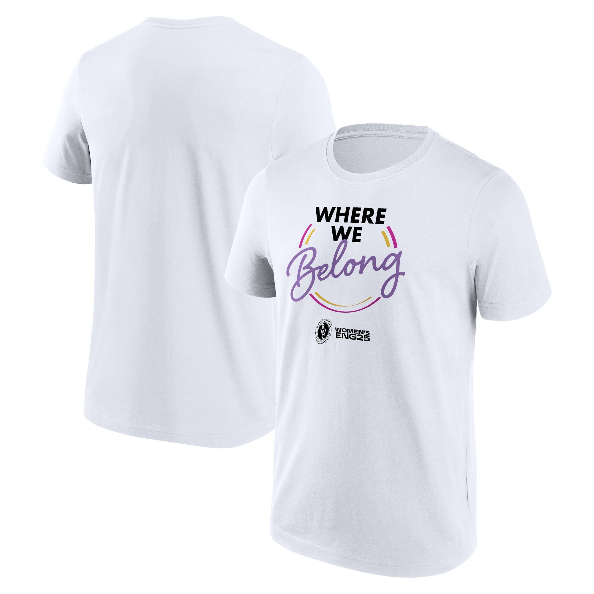 Dove siamo T-shirt Belong - Bianca - Unisex