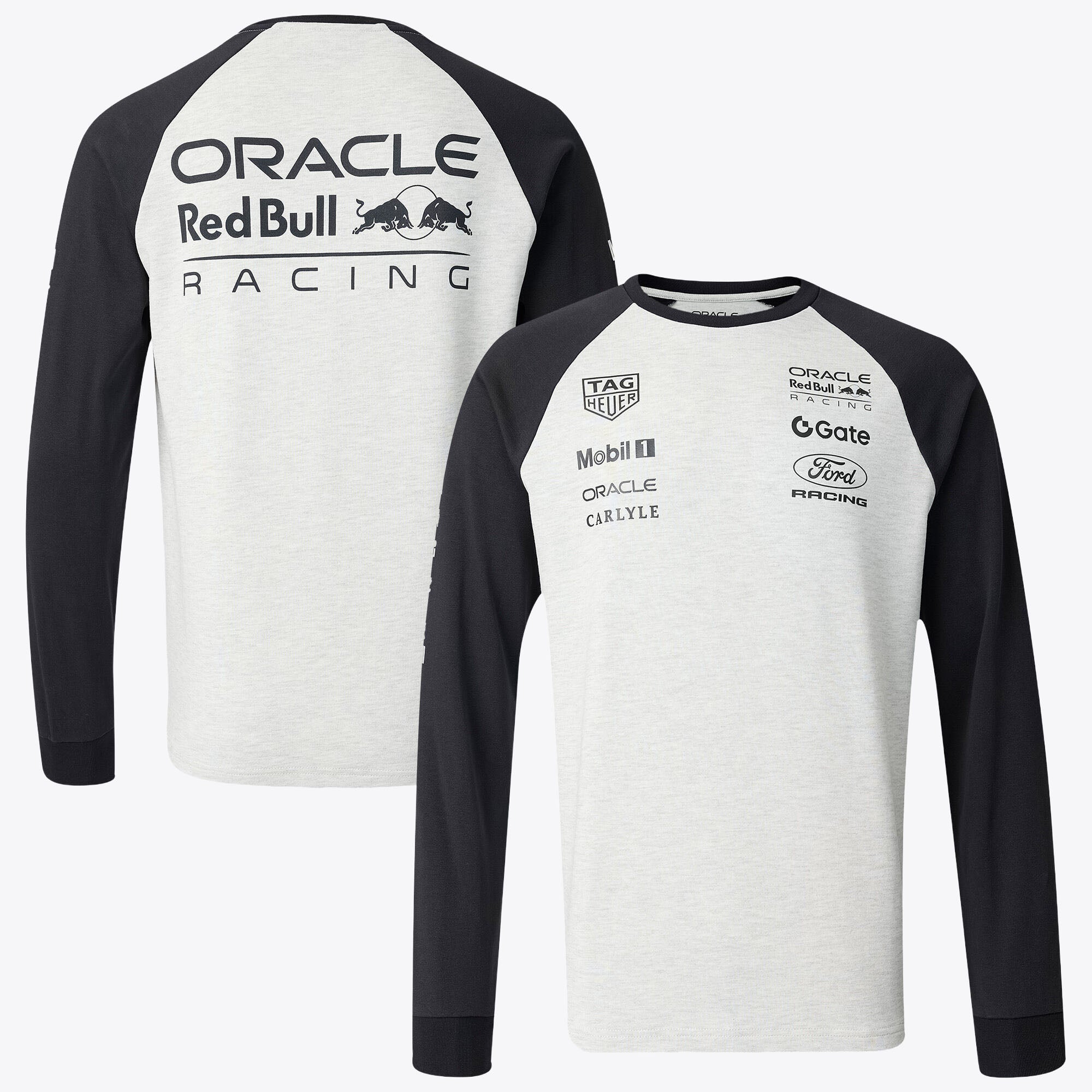 Camiseta clásica de manga larga raglán Oracle Red Bull Racing (unisex)