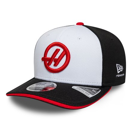 Haas New Era 9SEVENTY Team Stretch Snap Cap - Black