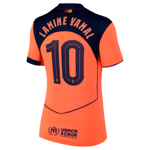 Maillot Barcelona Troisiéme Nike Stadium 2025-26 - Femme avec flocage de la Coupe Lamine Yamal 10, vue 4