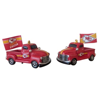 "Kansas City Chiefs Hangable 3"" Rally Truck Two-Piece Statue Set"