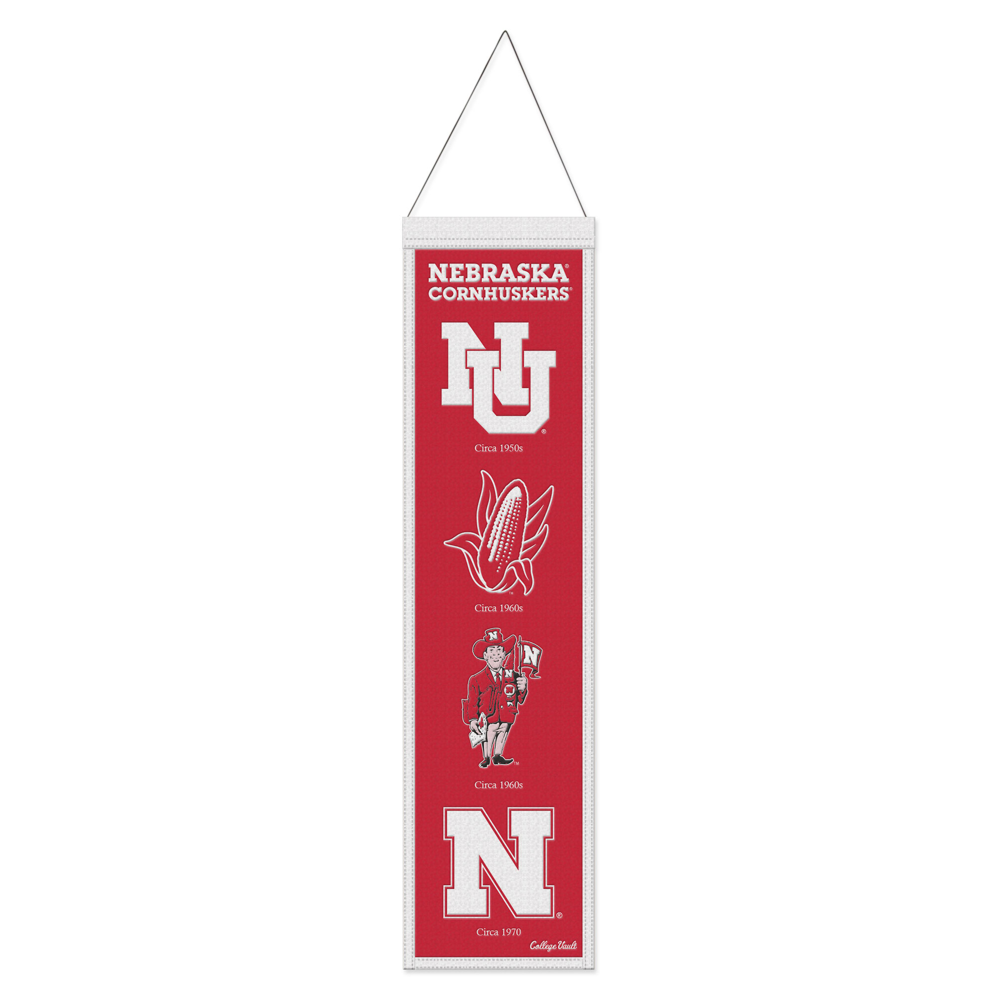 WinCraft Nebraska Huskers 8" x 32" Evolution Banner