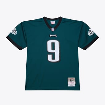 Men's Mitchell & Ness Nick Foles Midnight Green Philadelphia Eagles Legacy Replica Jersey