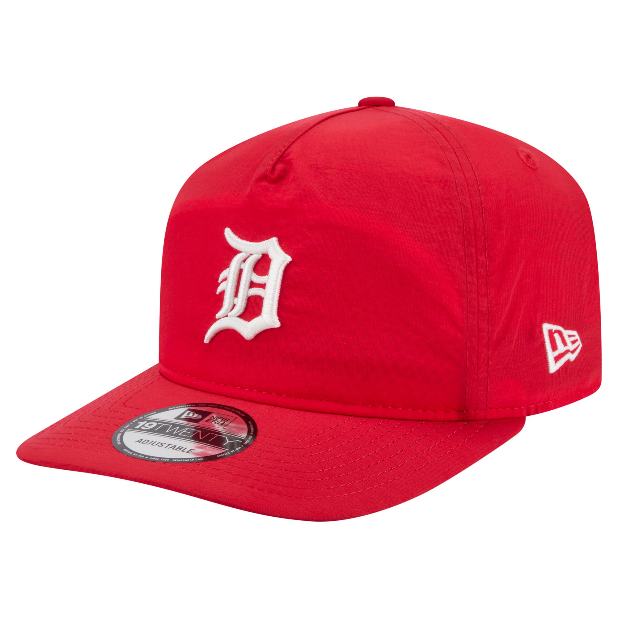 Men's New Era Red Detroit Tigers Everyday 19TWENTY Adjustable Hat