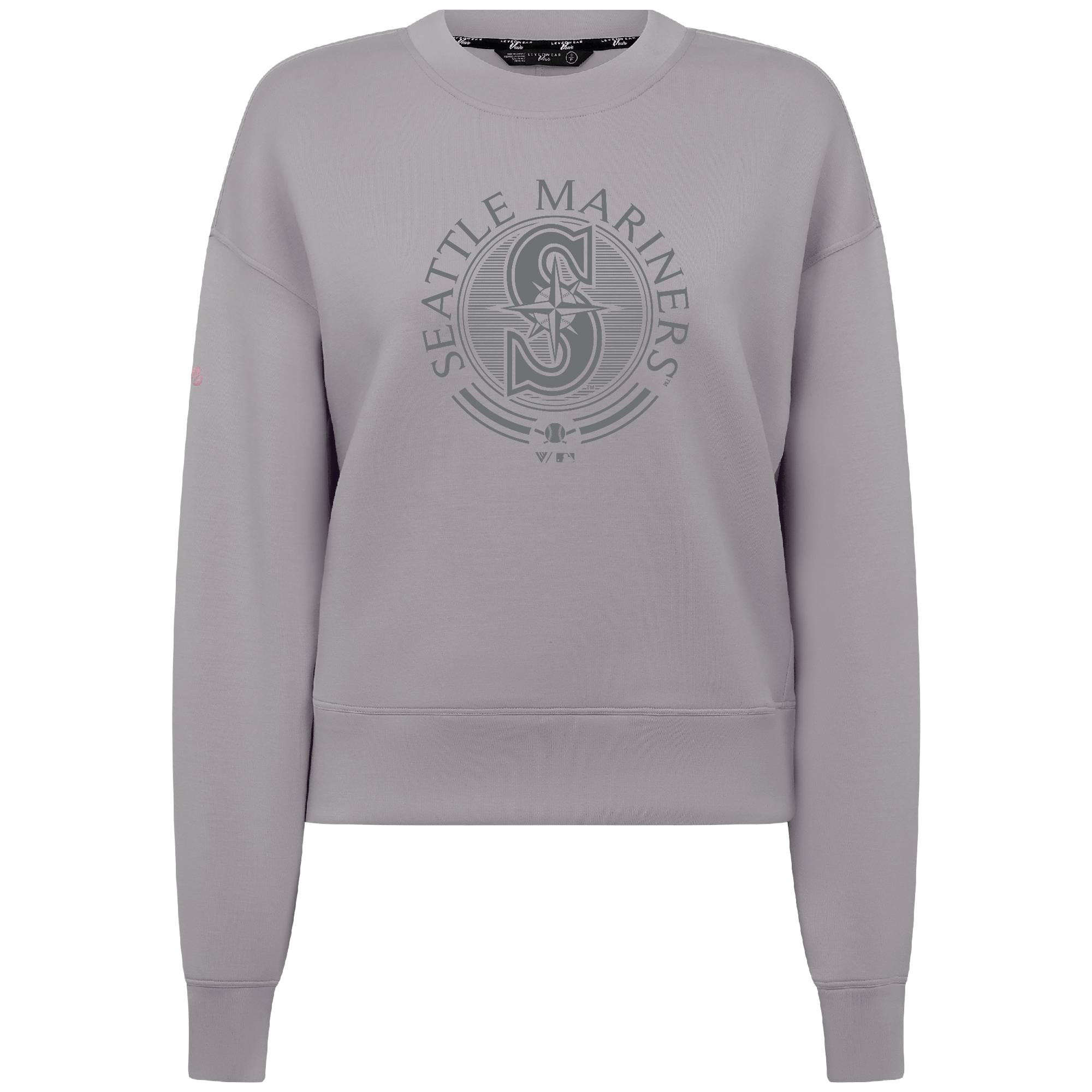 Women’s Levelwear Gray Seattle Mariners Sponge Tri-Blend Grain Sweatshirt Women’s Levelwear Gray Seattle Mariners Sponge Tri-Blend Grain Sweatshirt