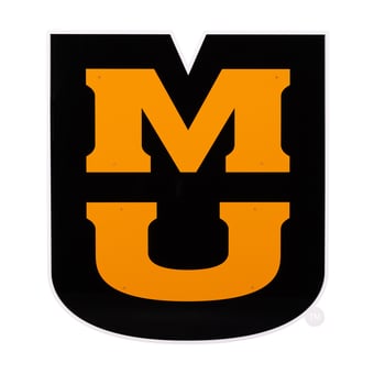 Missouri Tigers 23" Layered Metal Wall Art Sign