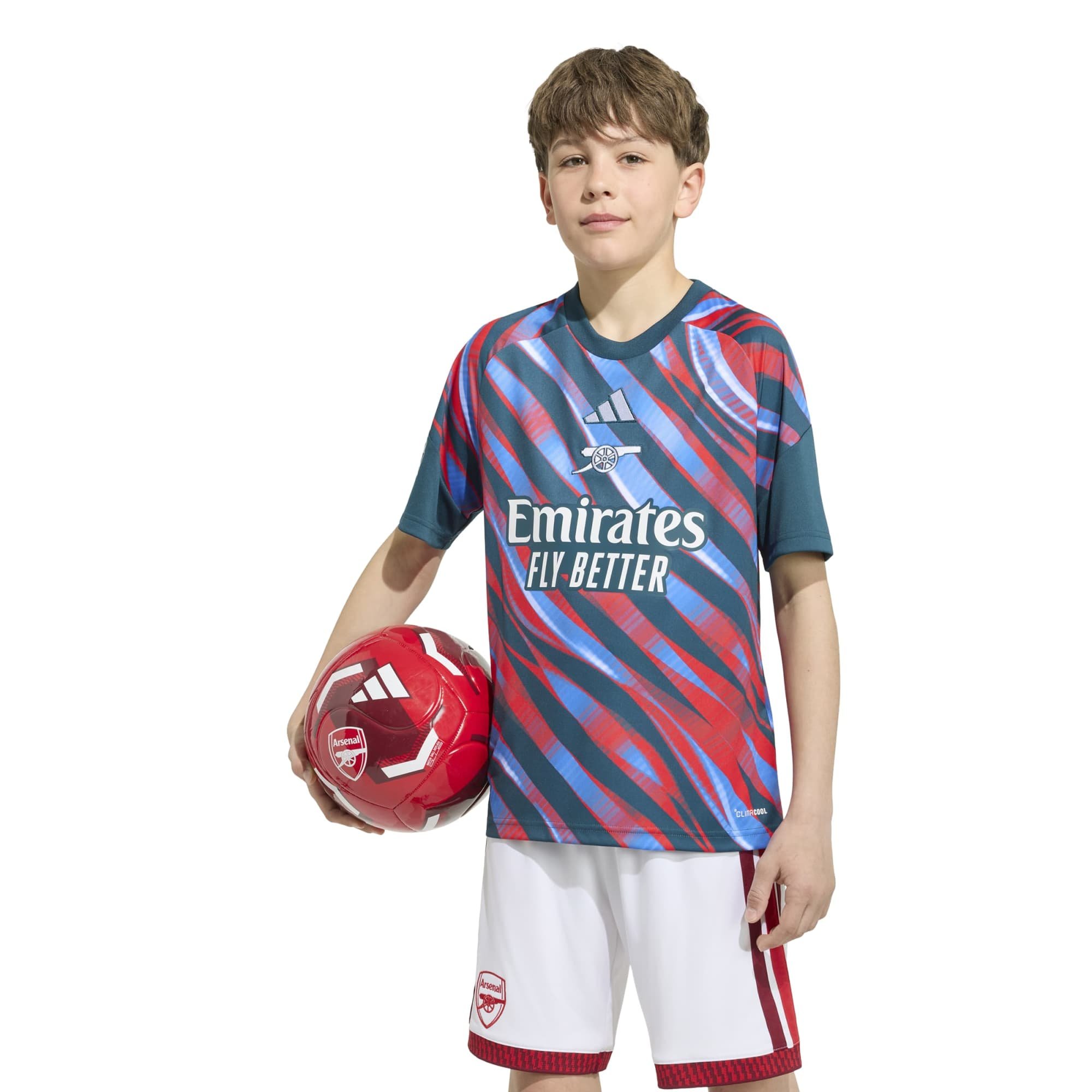 Youth adidas  Green Arsenal 2026/27 Pre-Match Home Training Jersey